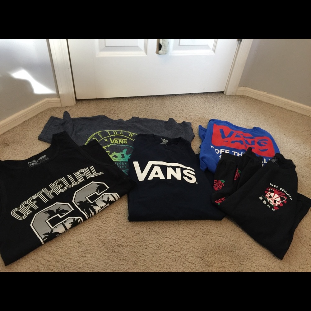 Vans shirt bundle